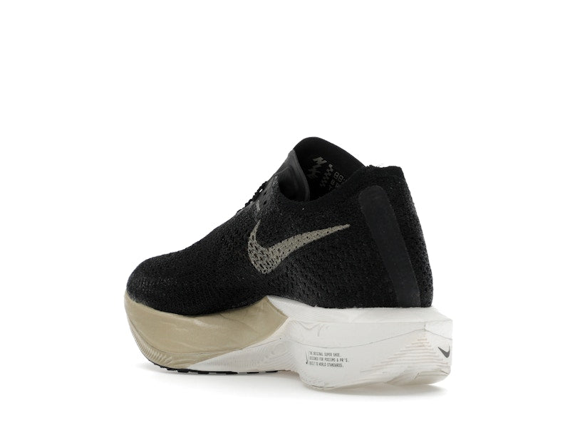 Nike ZoomX Vaporfly 3 Black Metallic Gold Grain (Women's)