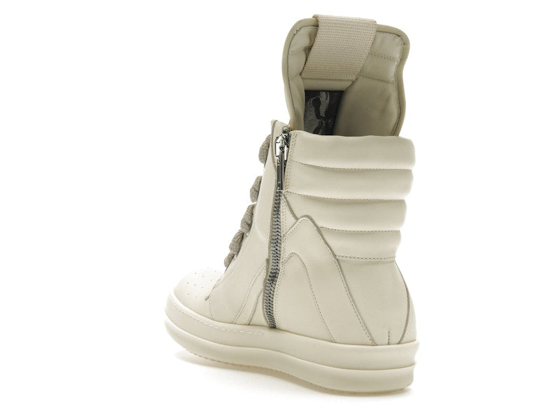 Rick Owens Lido Geobasket Big Lace Milk