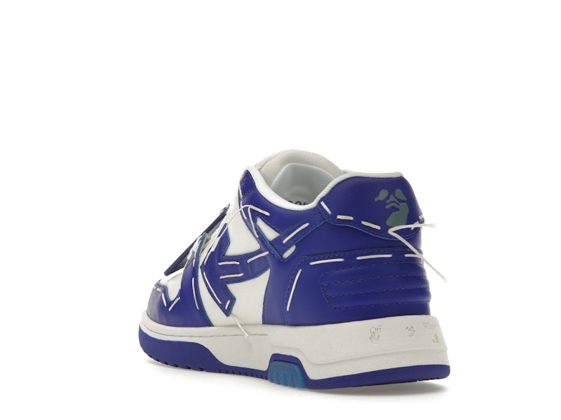 OFF-WHITE Out Of Office Sartorial Stitching White Dark Blue (Women's)