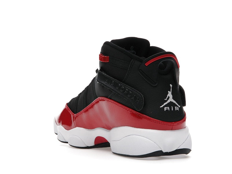 Jordan 6 Rings Black Gym Red White