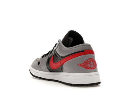 Jordan 1 Low Cement Grey Fire Red (Women's)