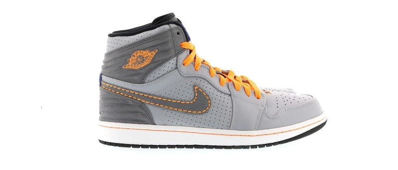 Jordan 1 Retro 93 Wolf Grey Orange (NE-YO Charity Auction)