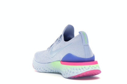 Nike Epic React Flyknit 2 Hydrogen Blue Sapphire Hyper Pink