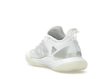 adidas Adizero Ubersonic 4.1 Cloud White Silver Metallic Grey (Women's)