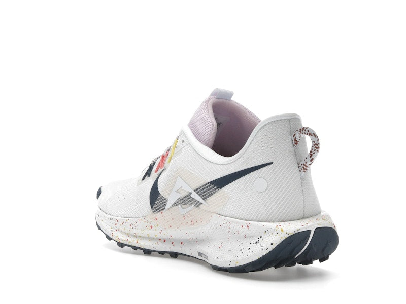 Nike React Pegasus Trail 5 Summit White Football Grey Pink Foam Armory Navy