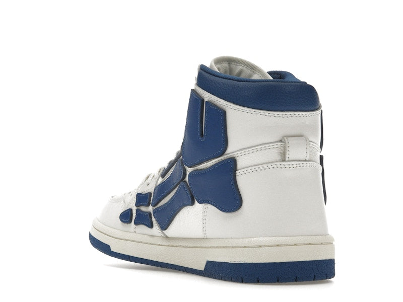 AMIRI Skel Panelled High Top White Blue