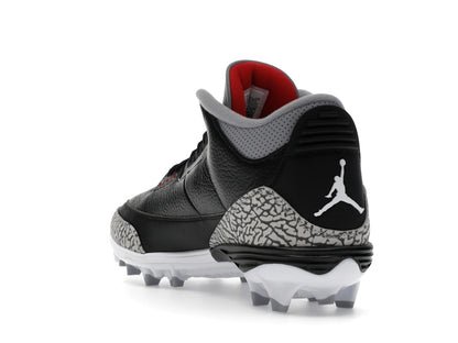 Jordan 3 Mid Retro TD Black Cement