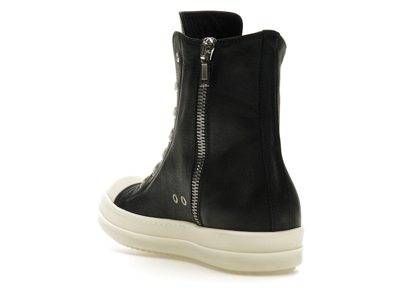 Rick Owens Lido High Sneaks Black Milk