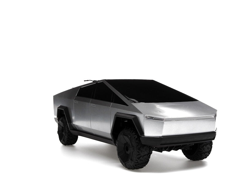 Hot Wheels x Tesla Cybertruck 1:10 Scale RC Car (2021 Version w/ Cyberquad)