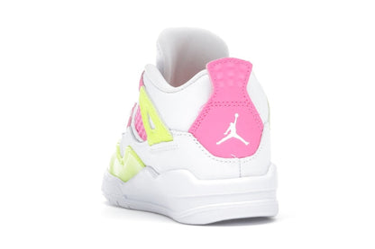 Jordan 4 Retro White Lemon Pink (TD)