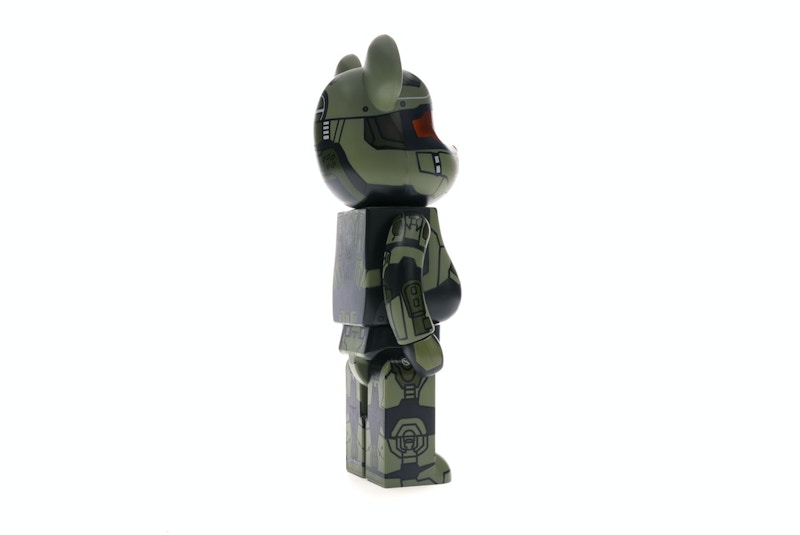 Bearbrick Halo Master Chief 400% Green