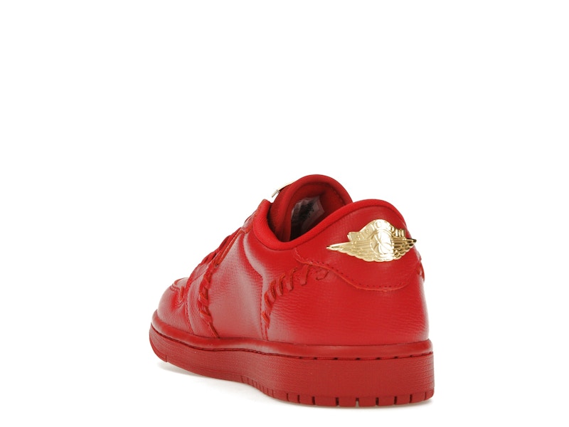 Jordan 1 Low Method of Make Gym Red Metallic Gold (Women's)