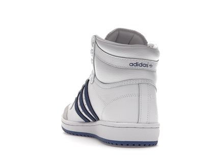 adidas Top Ten White Crew Blue