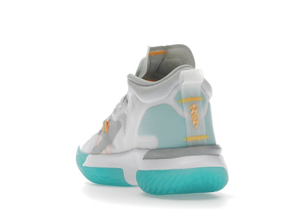 Jordan Zion 1 White Dynamic Turquoise