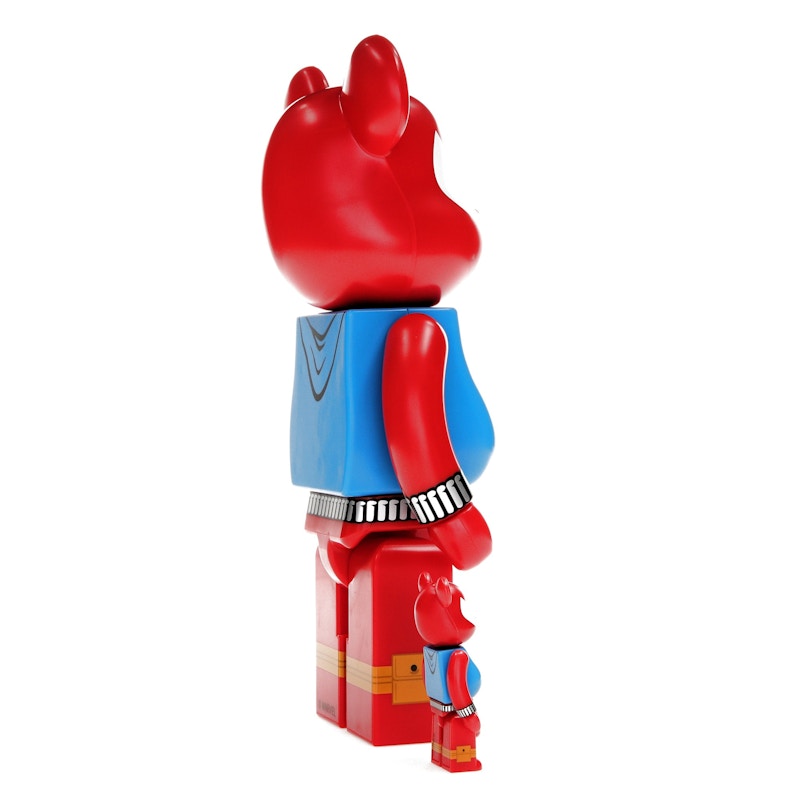 Bearbrick x Marvel Spider-Man Scarlet Spider 100% & 400% Set