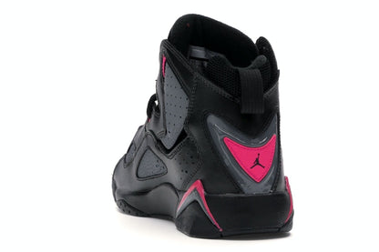 Jordan True Flight Black Dark Grey Deadly Pink (GS)