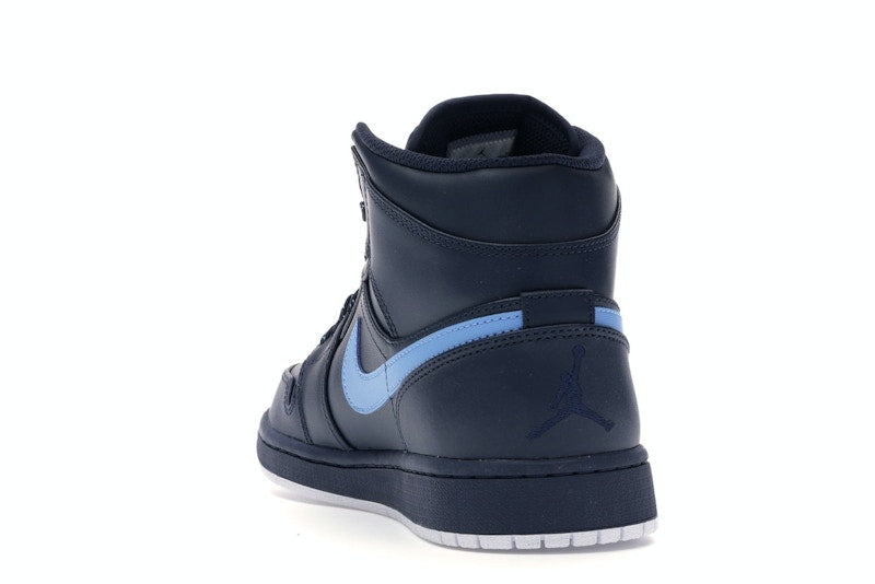 Jordan 1 Retro Mid Obsidian University Blue