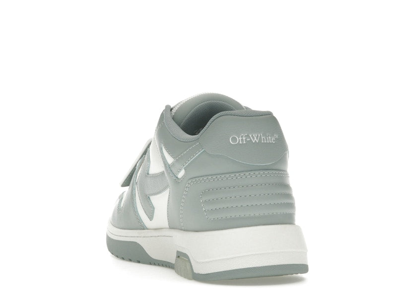 OFF-WHITE Out Of Office OOO Low Tops White Grey