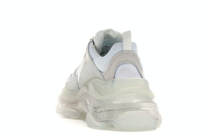 Balenciaga Triple S White Clear Sole (Women's)