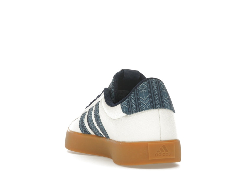 adidas Vl Court 3.0 Off White Night Indigo Gum (Women's)