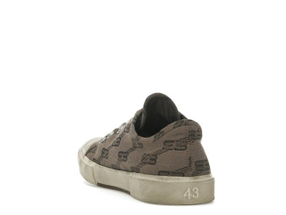 Balenciaga Paris Low 'BB Monogram Dark Mink Grey