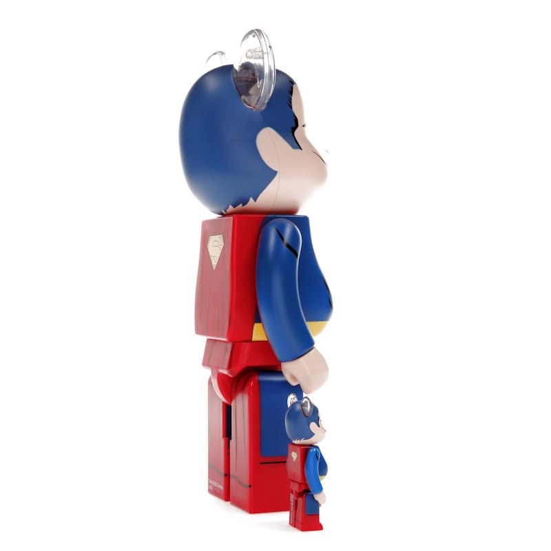 Bearbrick Superman (Batman: Hush Ver.) 100% & 400% Set
