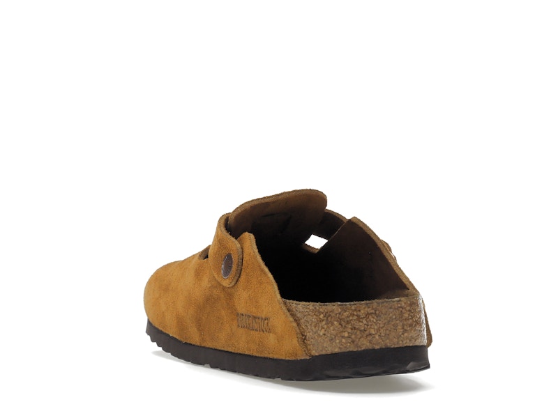 Birkenstock Boston Soft Footbed Suede Mink