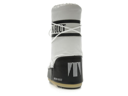 Moon Boot Icon Nylon Boot Black White