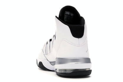 Jordan Max Aura White Metallic Silver Black