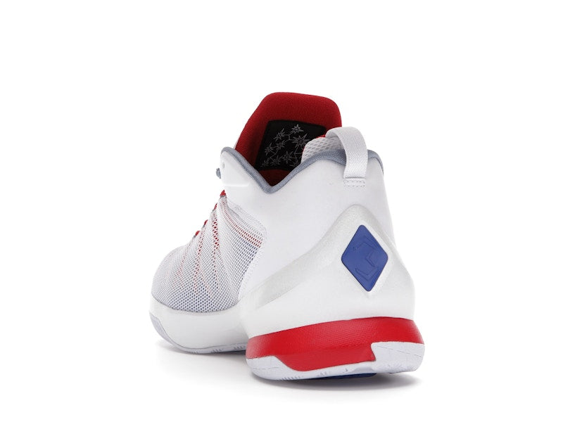 Jordan Cp3.Viii Ae White/Game Royal-Spirit Red-Cool Blue