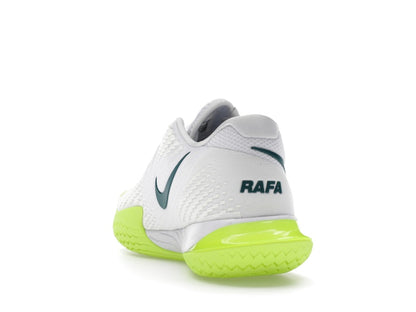 Nike Court Zoom Vapor Cage 4 Rafa White Volt Geode Teal