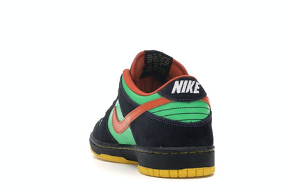 Nike SB Dunk Low Green Spark Hoop Orange