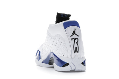 Jordan 14 Retro White Hyper Royal (PS)