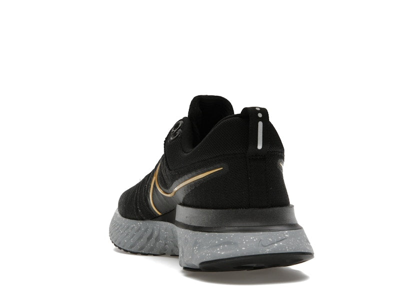 Nike React Infinity Run Flyknit 2 Black Gold