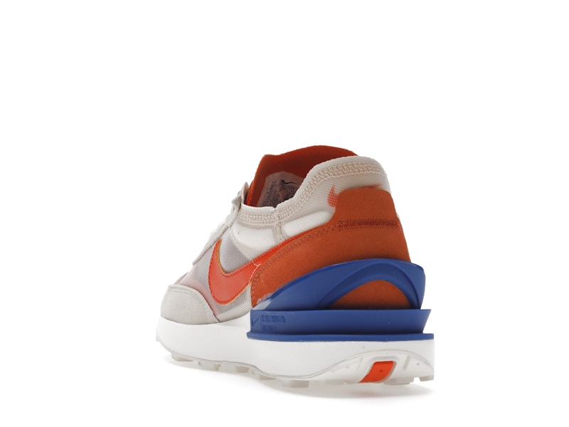 Nike Waffle One Pearl White Game Royal Rush Orange (Women's)