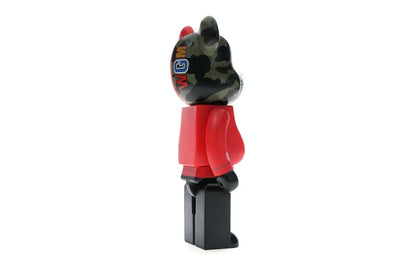Bearbrick A Bathing Ape 1st Camo Shark 400% Red