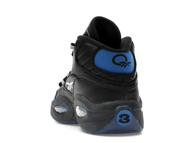 Reebok Question Mid Black and Blue