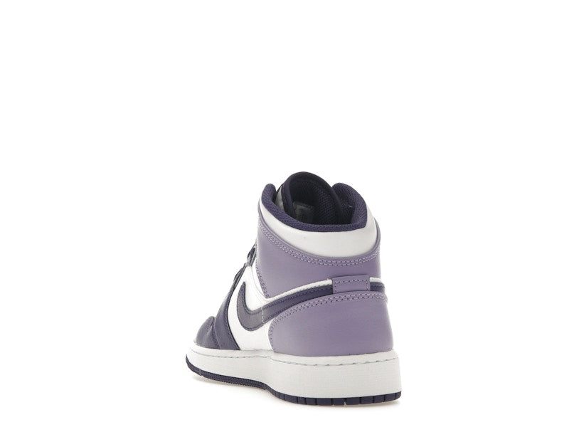 Jordan 1 Mid White Sky J Purple (GS)