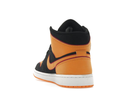Jordan 1 Mid Fat Tongue Black Orange
