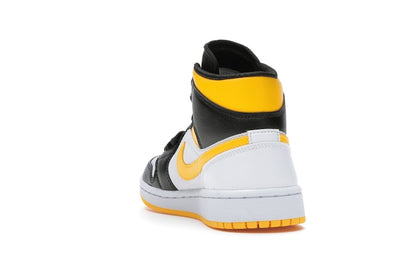 Jordan 1 Mid Laser Orange Black (Women's)