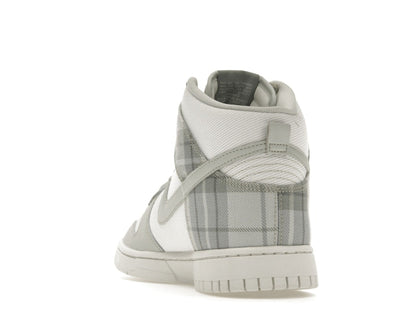 Nike Dunk High SE Tartan Plaid White Light Green