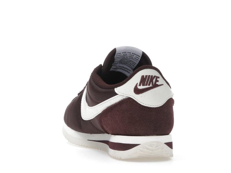 Nike Cortez Textile Burgundy Crush Sail (Women's)