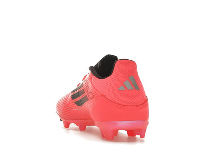 adidas F50 League Firm/Multi-Ground Turbo Aurora Black Platinum Metallic
