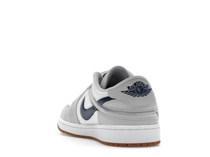 Jordan 1 Low EasyOn White Neutral Grey Gum Midnight Navy