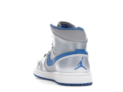 Jordan 1 Mid Wolf Grey Sport Blue