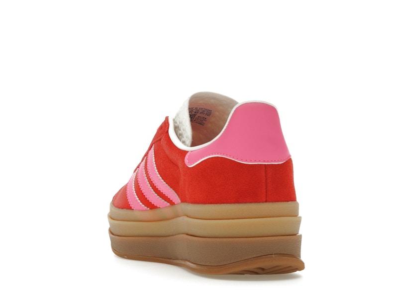 adidas Gazelle Bold Collegiate Red Lucid Pink (Women's)