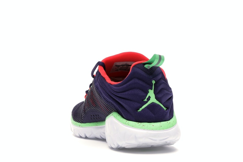 Jordan Flight Flex Trainer Ink/Lt Psn Green-Infrrd 23-White