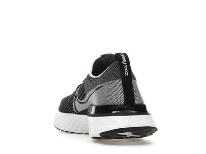 Nike React Infinity Run Flyknit Black White (Women's)
