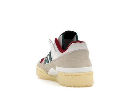 adidas Forum Low White Teal Burgundy