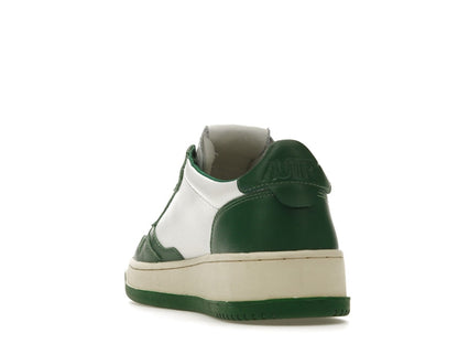 Autry Medalist Leather Low Green White